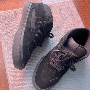 Vans Half Cab 10.5 Skate Shoes Black